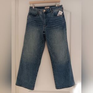 Kut From the Kloth Charlotte High-Rise-Fab Ab-Culotte Jeans